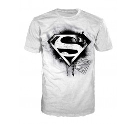 Superman T-Shirt Black Logo